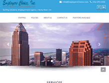Tablet Screenshot of employerschoice.com